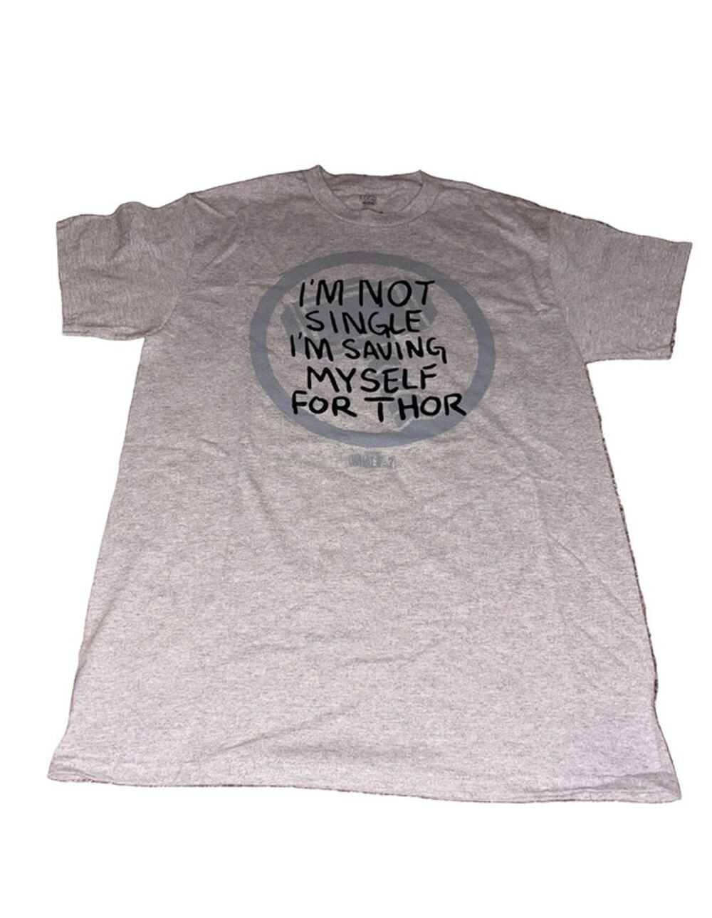 Marvel Funko Pop What If Thor Graphic T Shirt Grey Mens NWOT Medium M